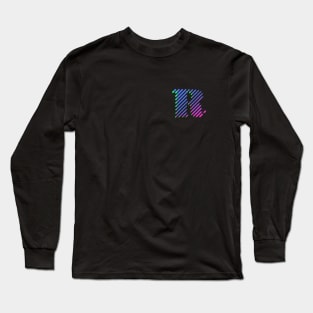 Letter R | Aesthetic and Artistic Initial Long Sleeve T-Shirt